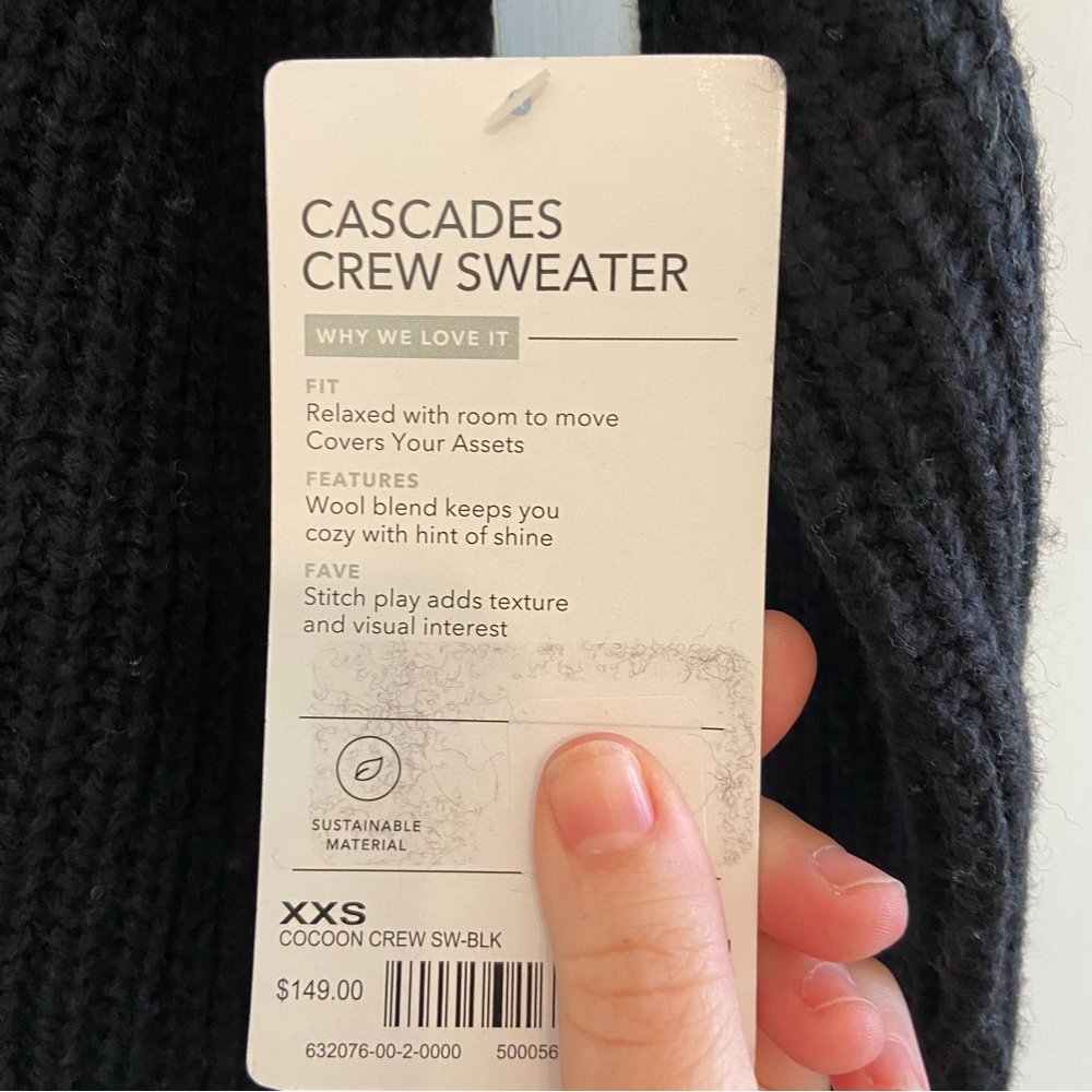 Athleta Cascades Crew sweater - Picture 6 of 6